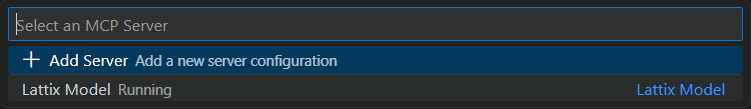 lattixModelServerRunning